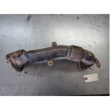 21D025 Left Up-Pipe For 07-10 Chevrolet Silverado 2500 HD  6.6  Duramax Diesel
